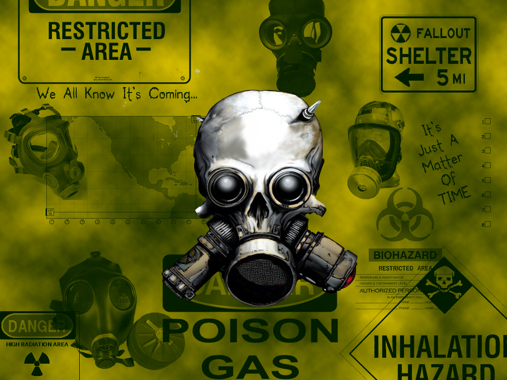 Skull Gas Mask Wallpapers