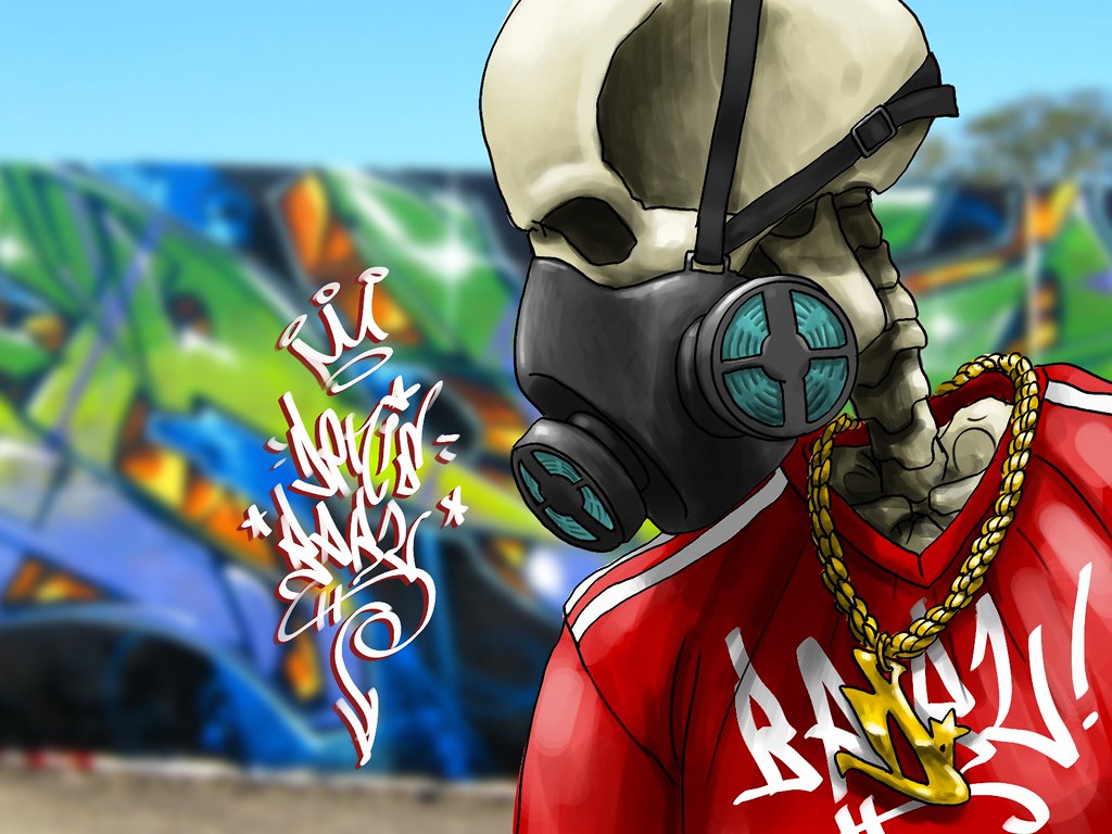 Skull Graffiti Wallpapers