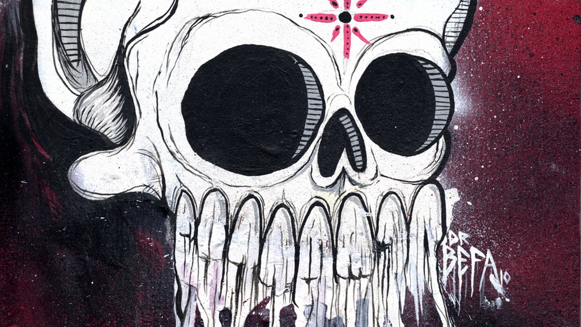 Skull Graffiti Wallpapers