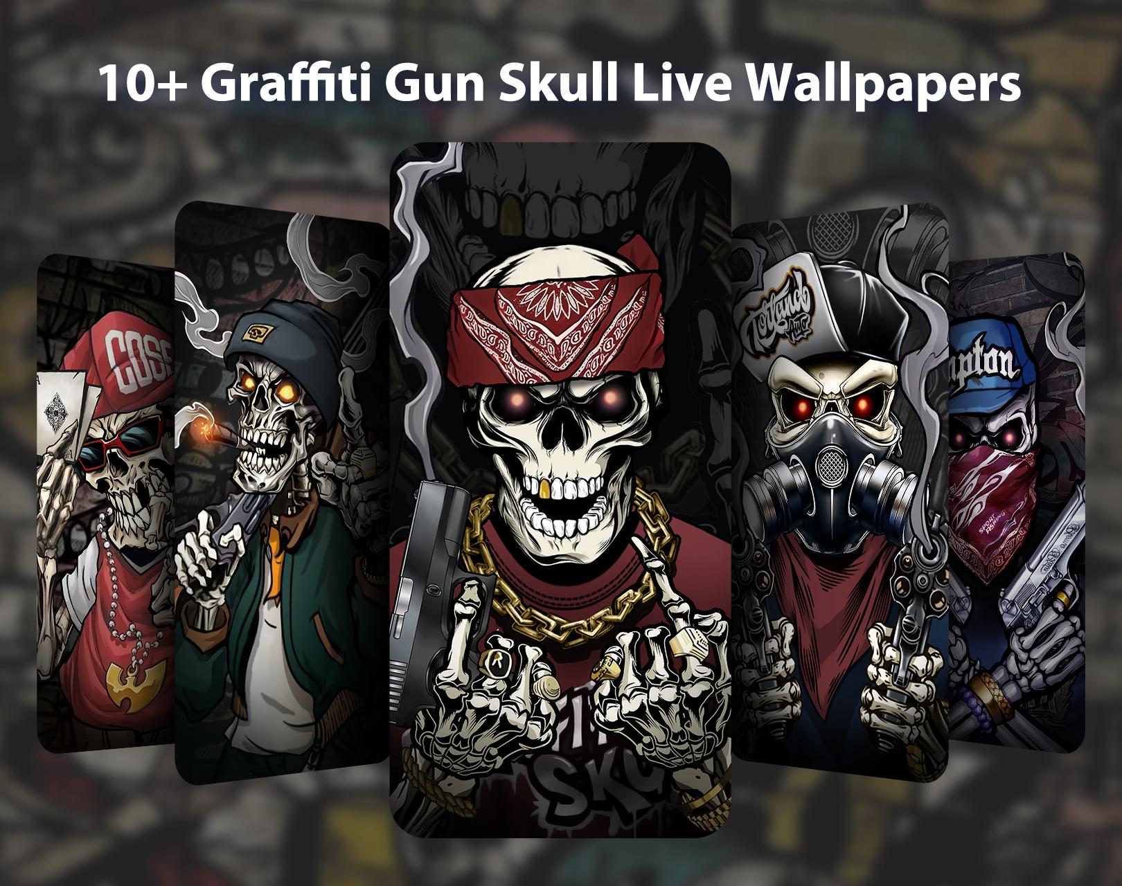 Skull Graffiti Wallpapers