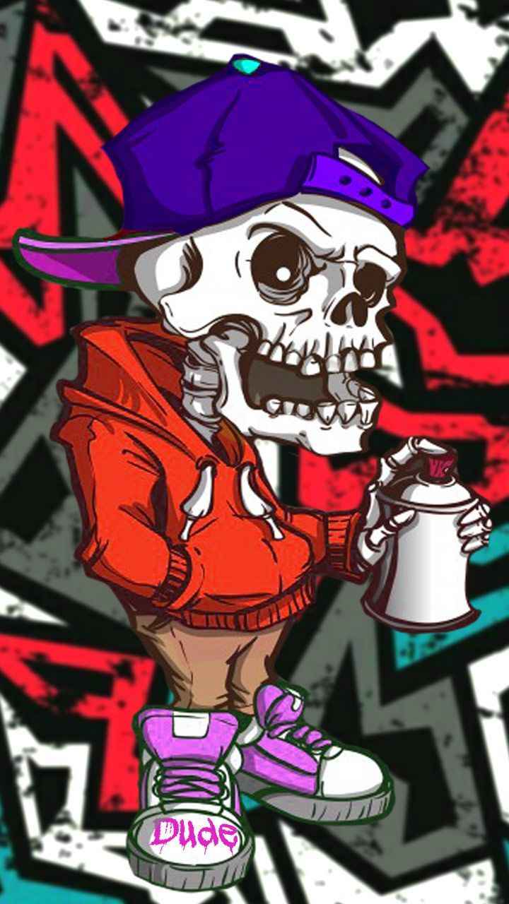 Skull Graffiti Wallpapers