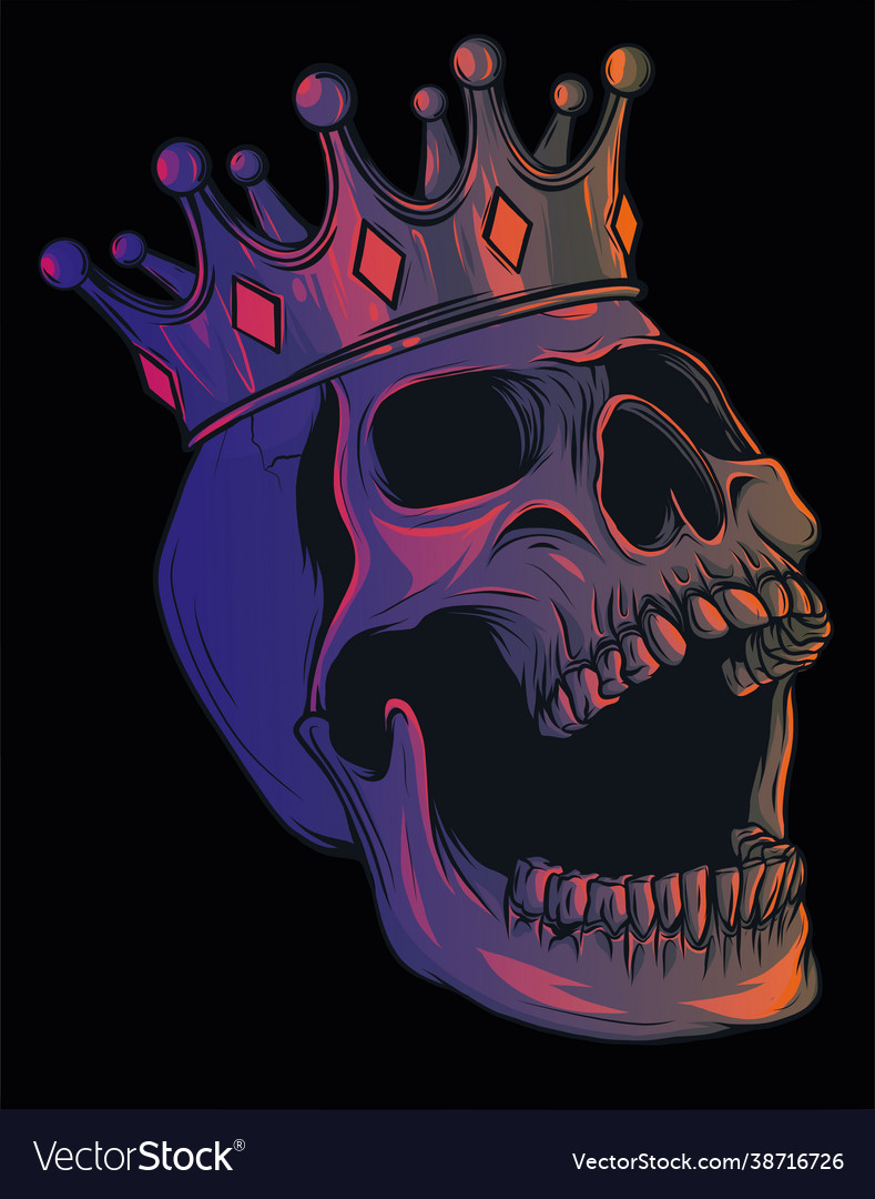 Skull With Crown Wallpapers