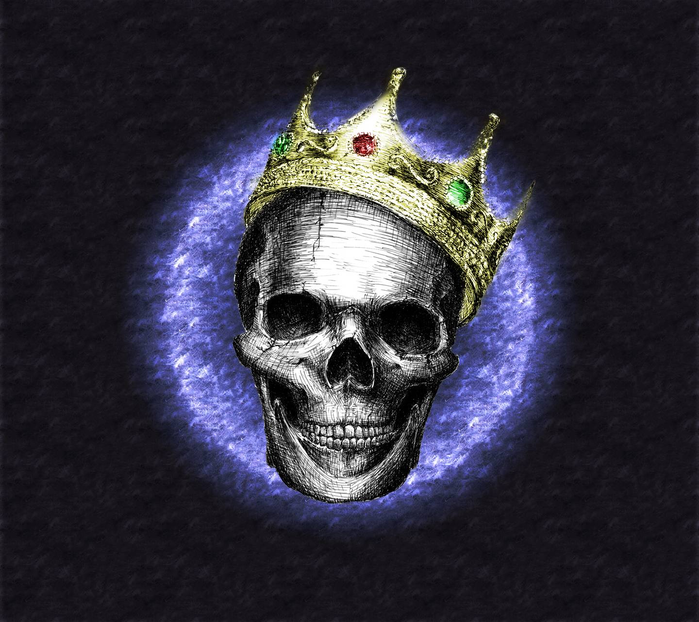 Skull With Crown Wallpapers