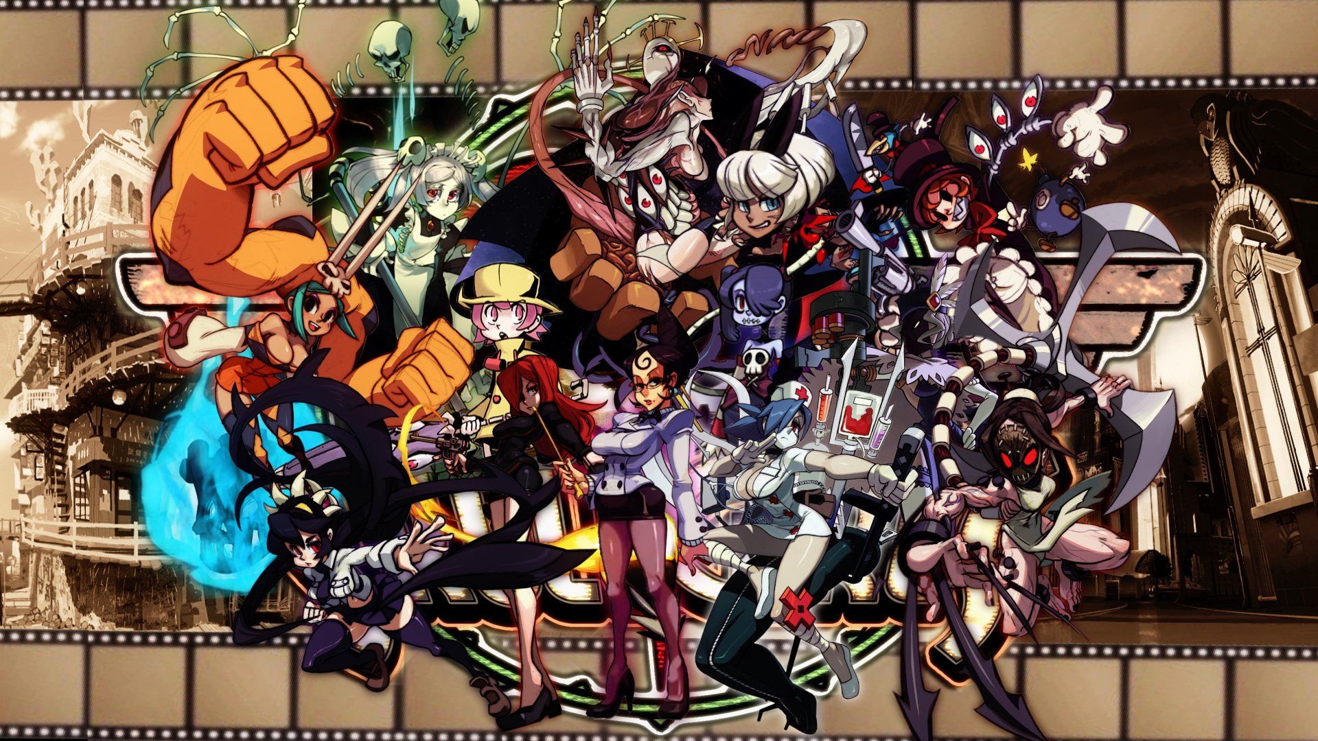 Skullgirls Phone Wallpapers