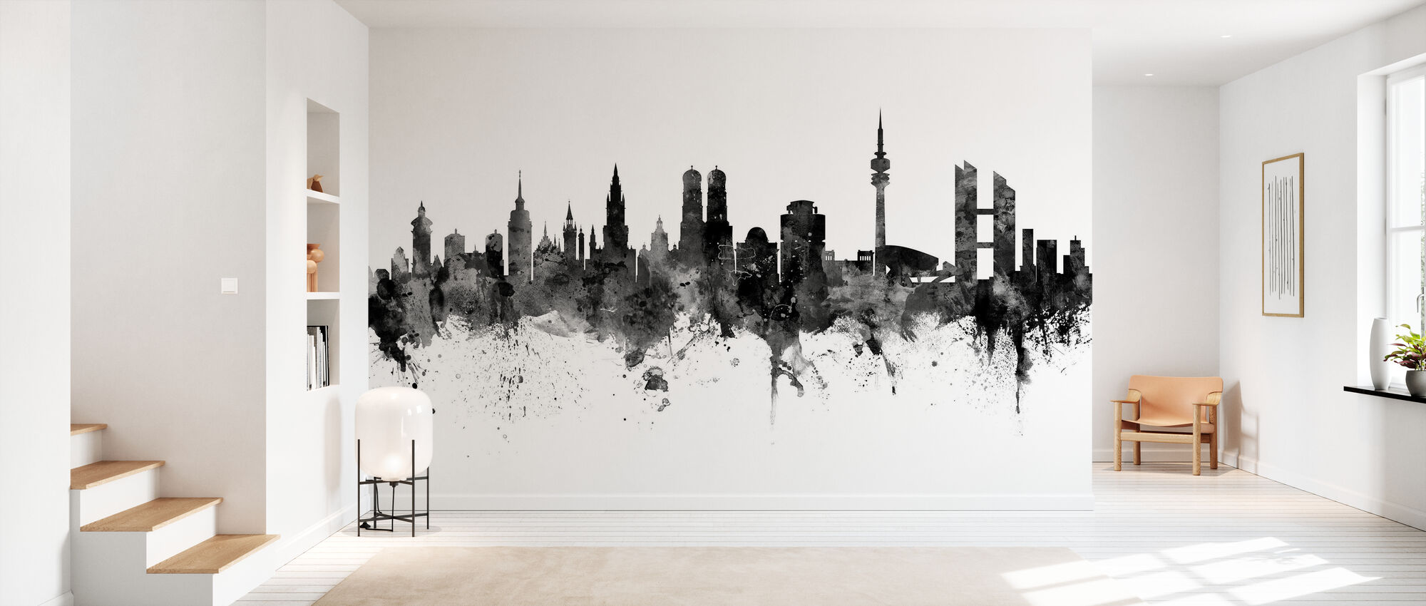 Skyline Black And White Wallpapers