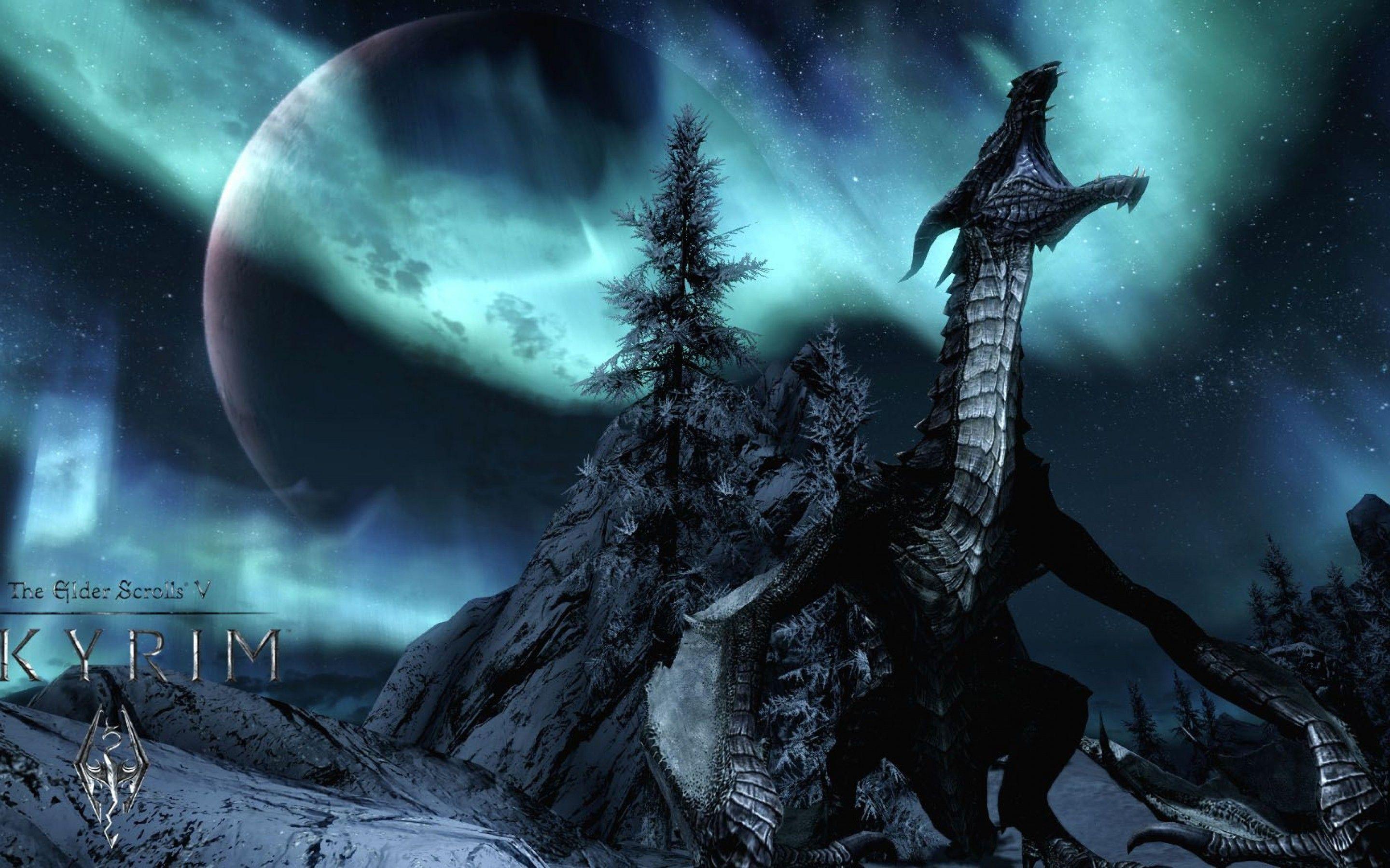 Skyrim Dragon 1920X1080 Wallpapers