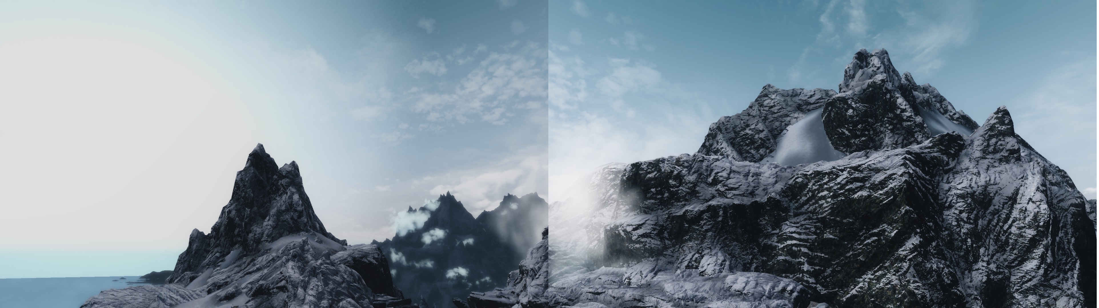 Skyrim Dual Monitor Wallpapers