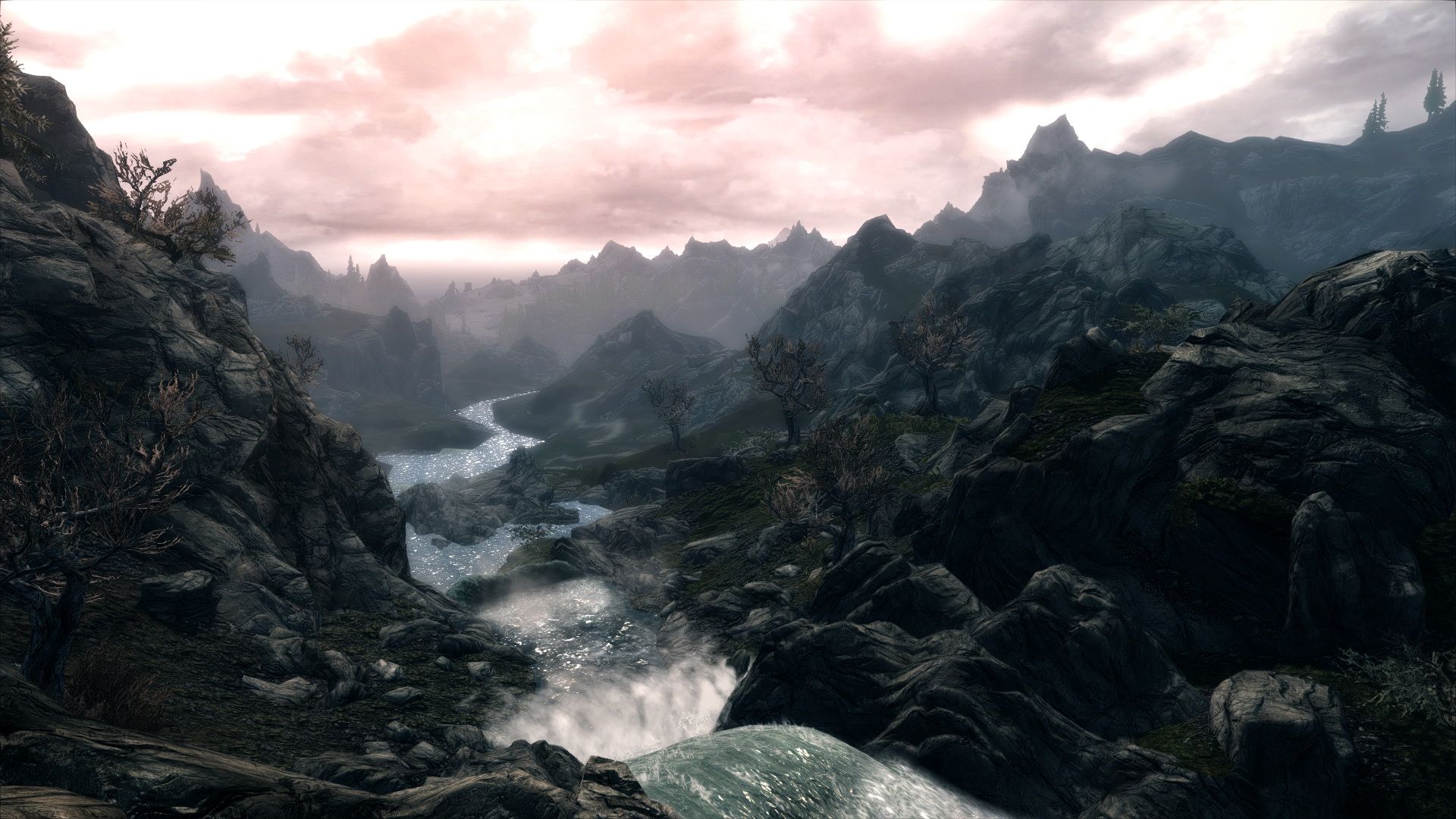 Skyrim Landscape 1920X1080 Wallpapers