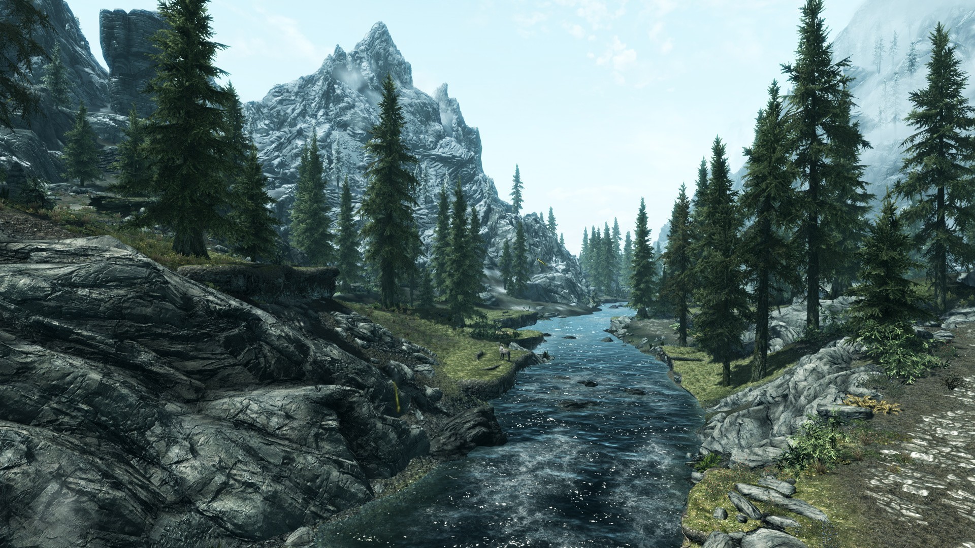 Skyrim Landscape 1920X1080 Wallpapers