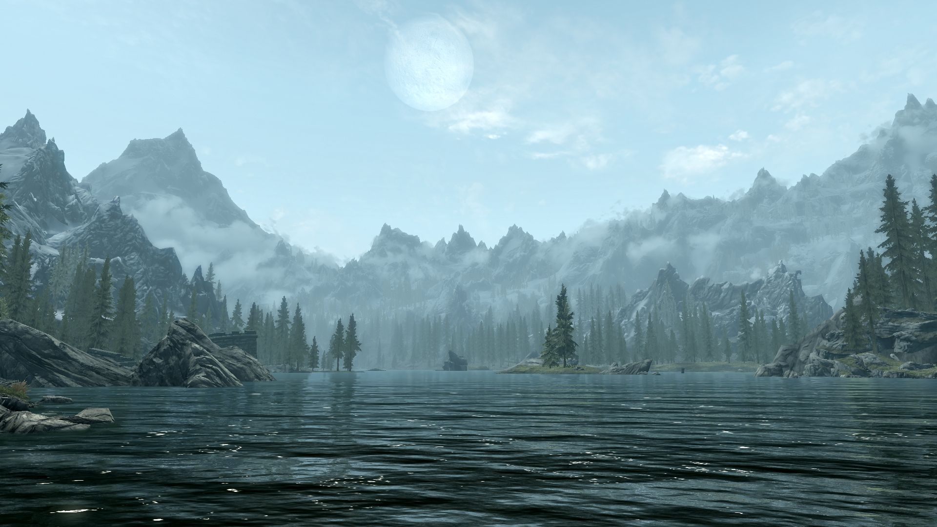 Skyrim Landscape 1920X1080 Wallpapers