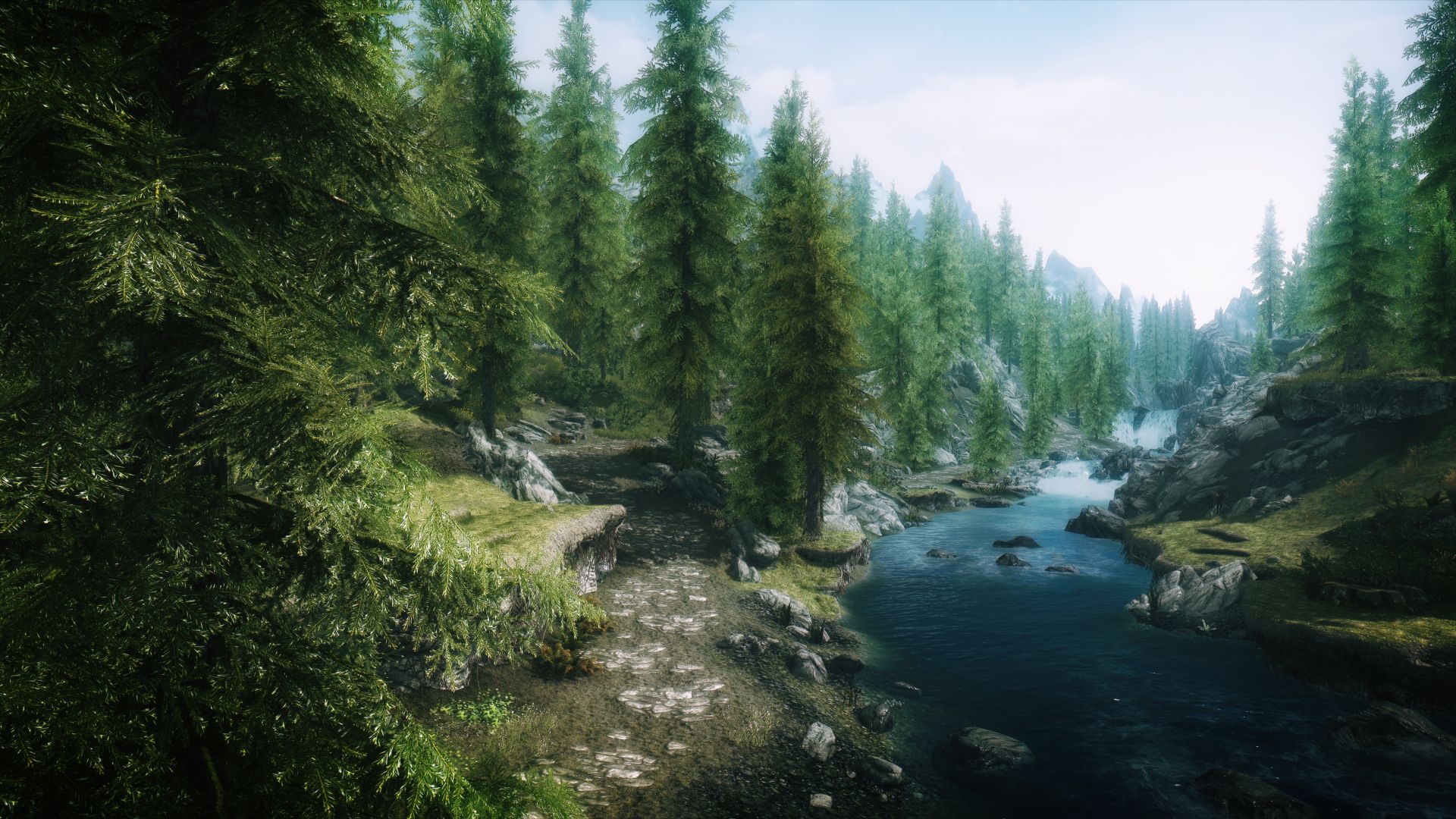 Skyrim Landscape 1920X1080 Wallpapers