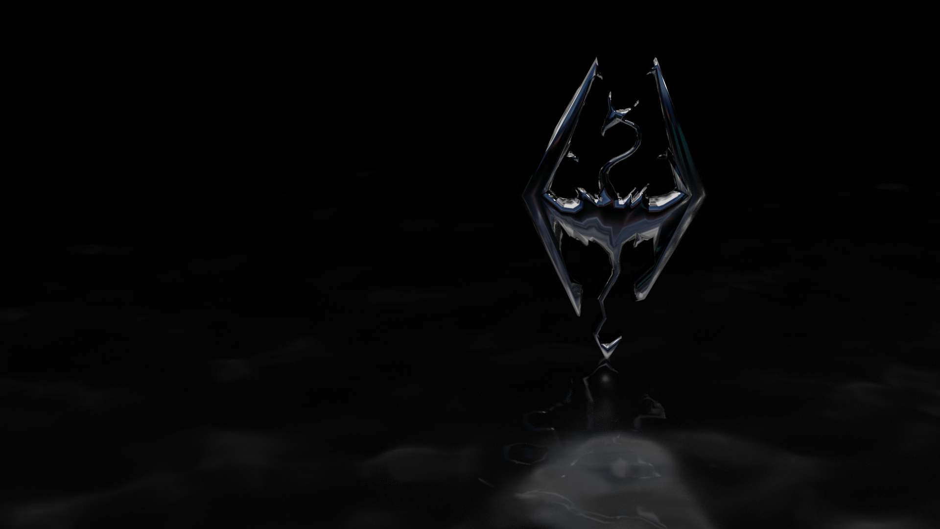 Skyrim Logo 1920X1080 Wallpapers