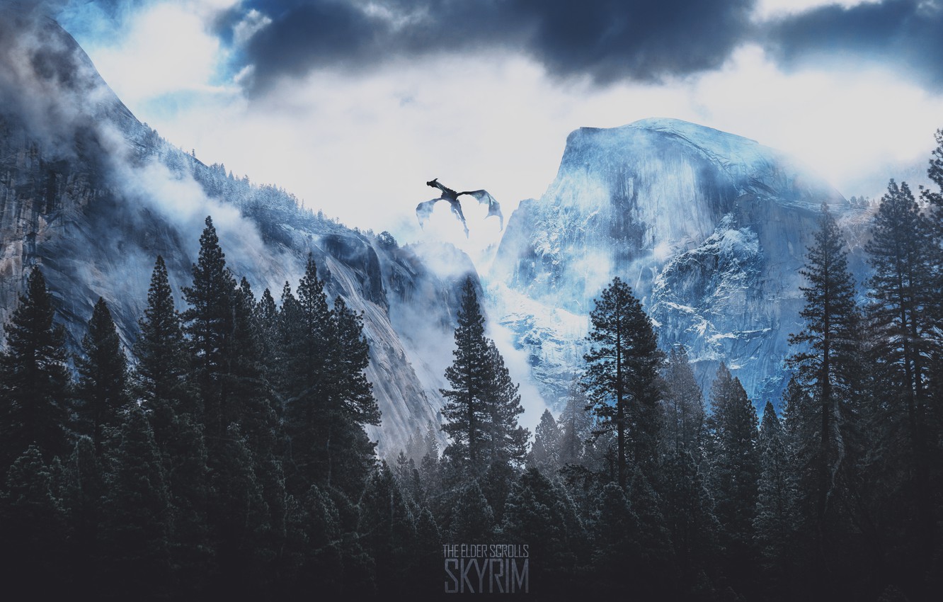 Skyrim Mountains Wallpapers