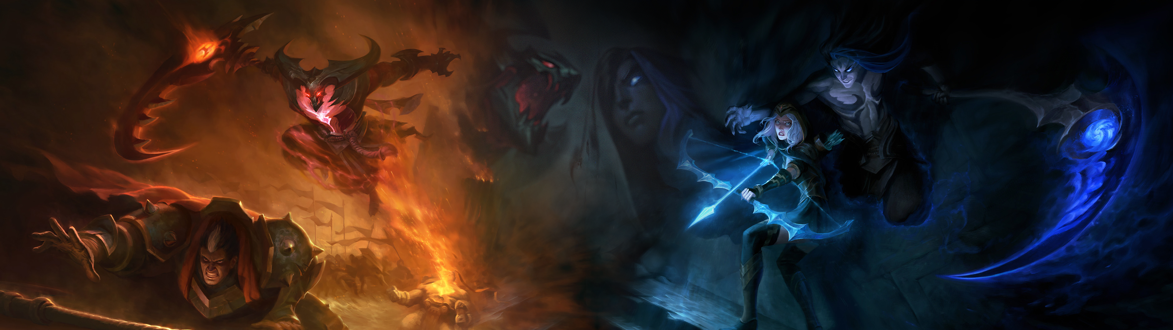 Smite Dual Monitor Wallpapers