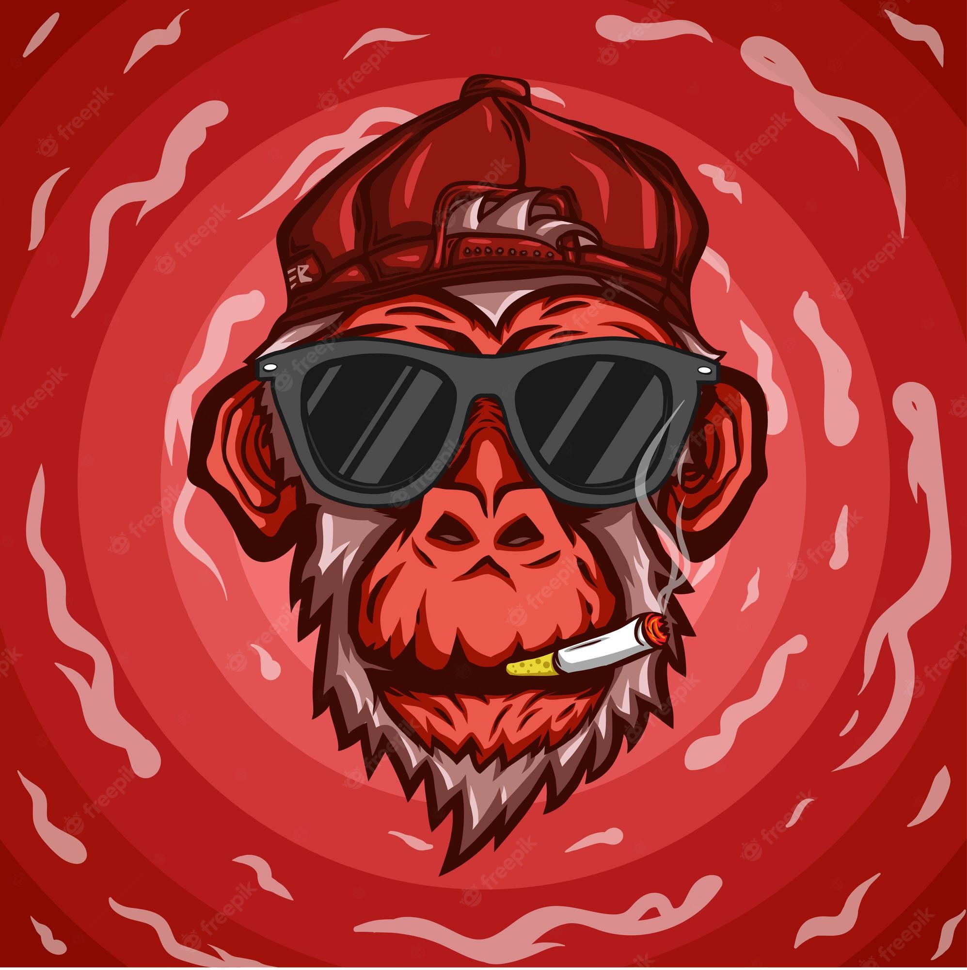 Smoking Monkey Wallpapers