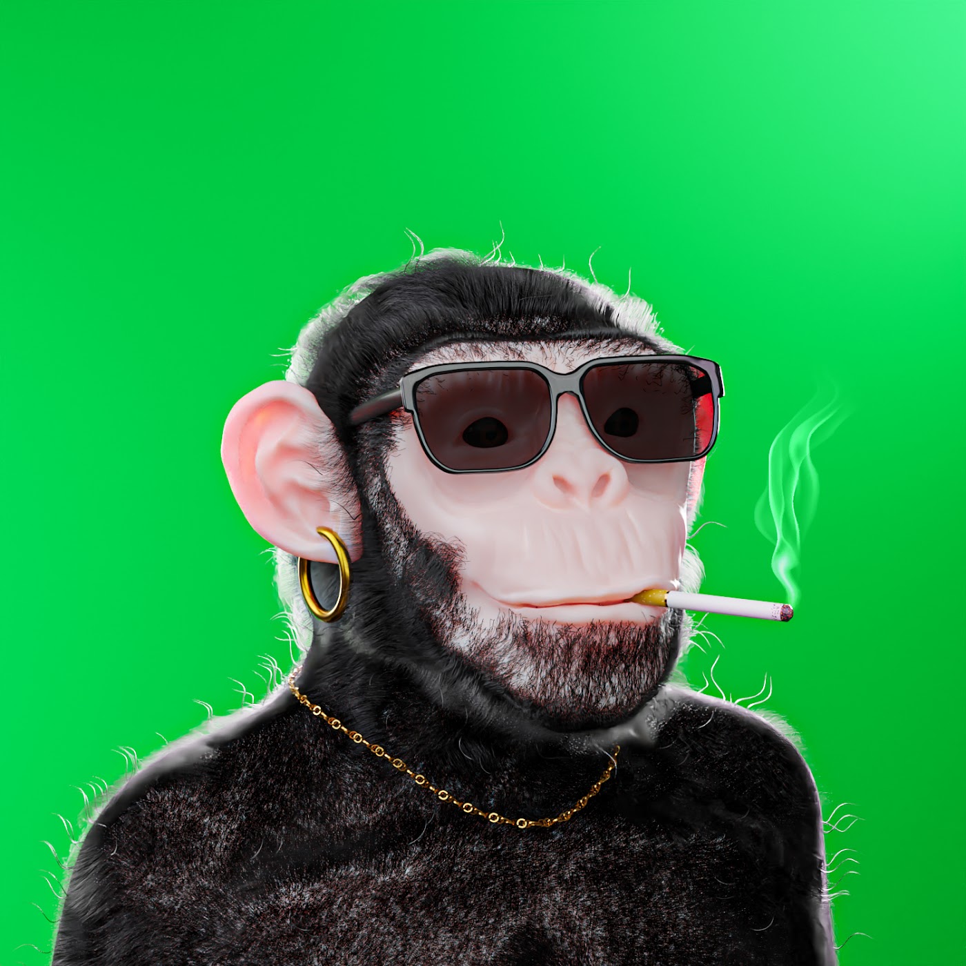 Smoking Monkey Wallpapers