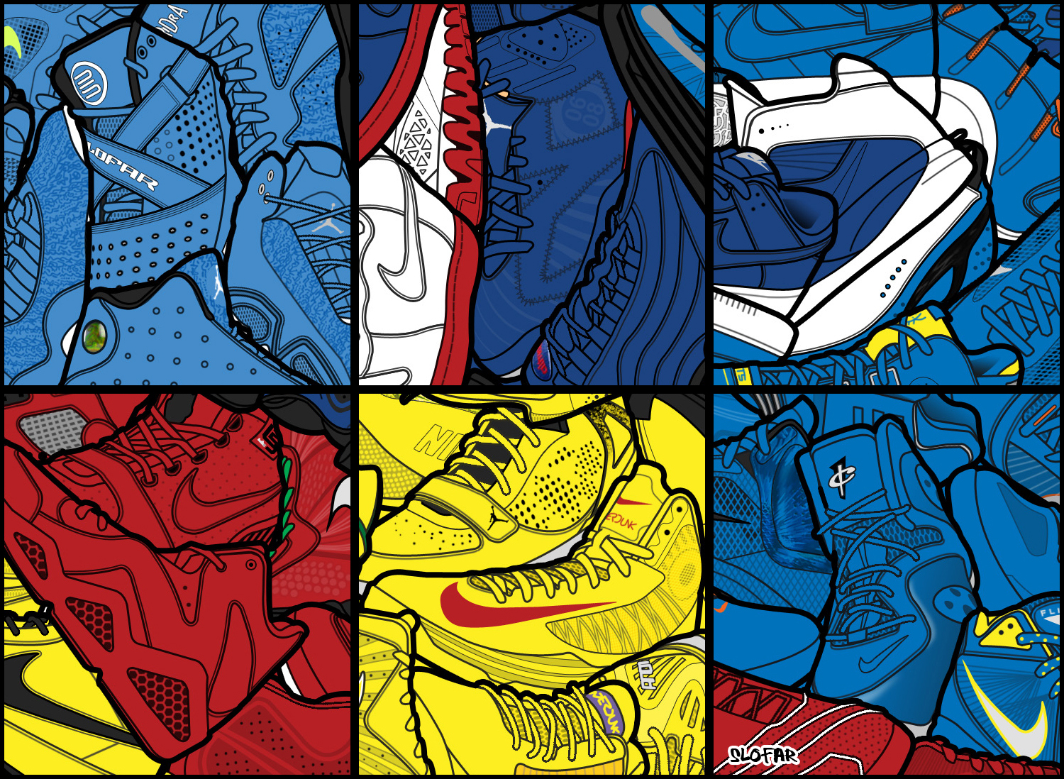 Sneaker Collage Wallpapers