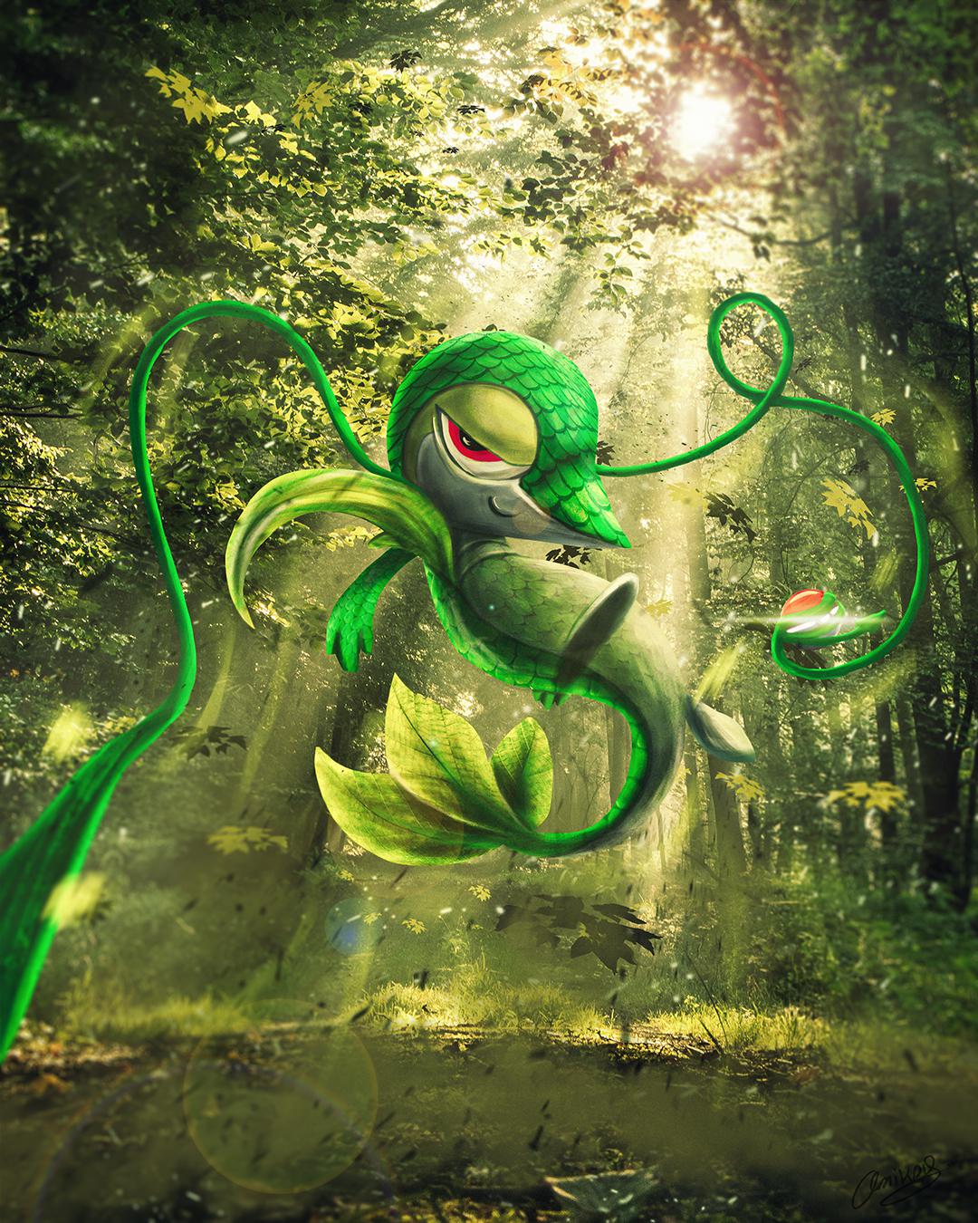 Snivy Wallpapers