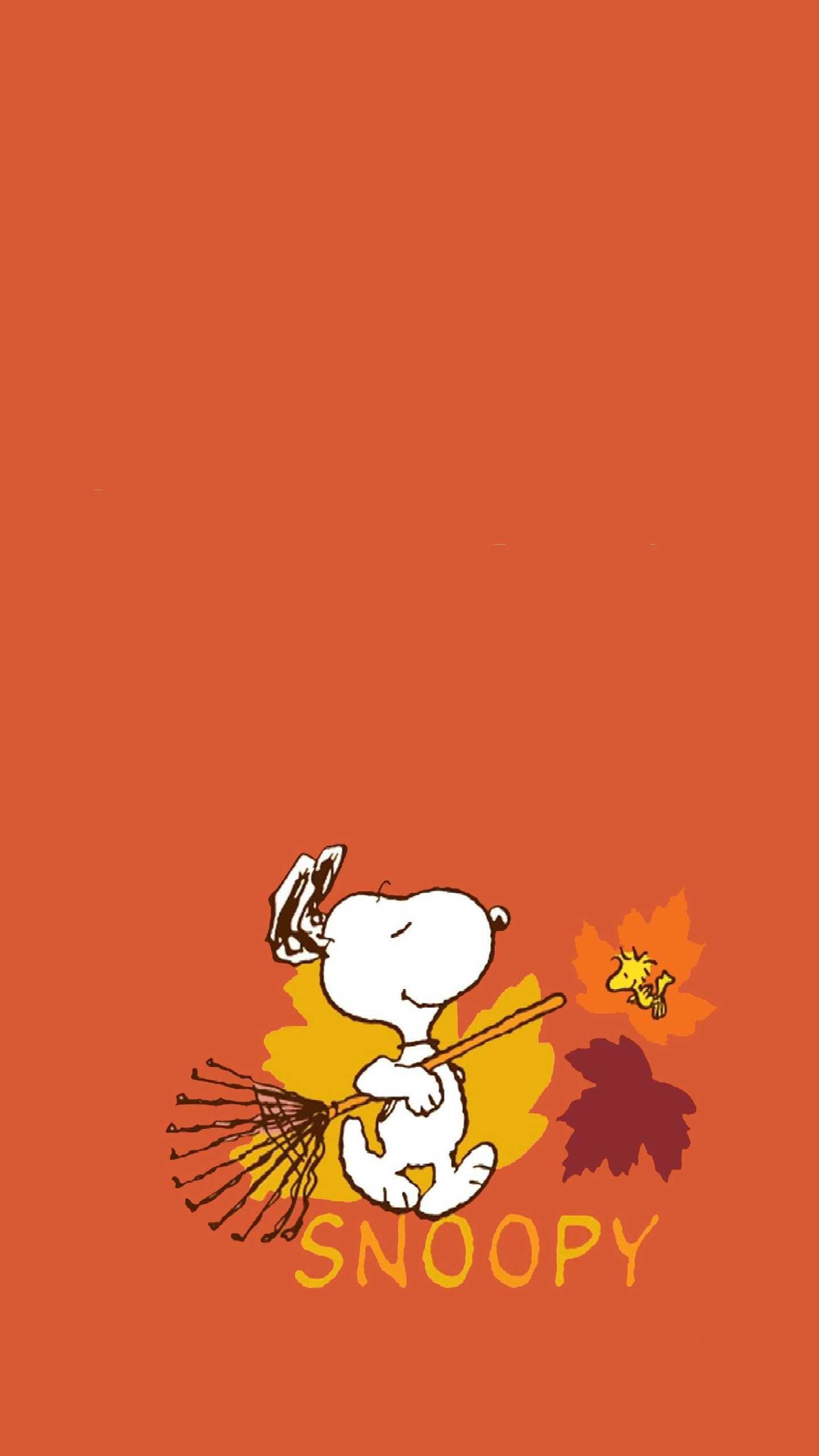 Snoopy Autumn Wallpapers