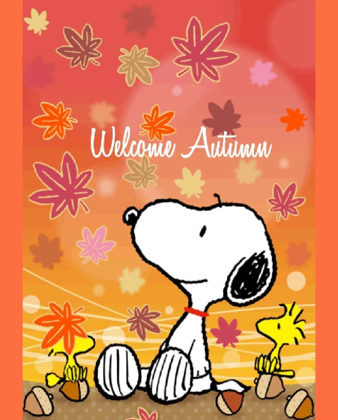 Snoopy Autumn Wallpapers