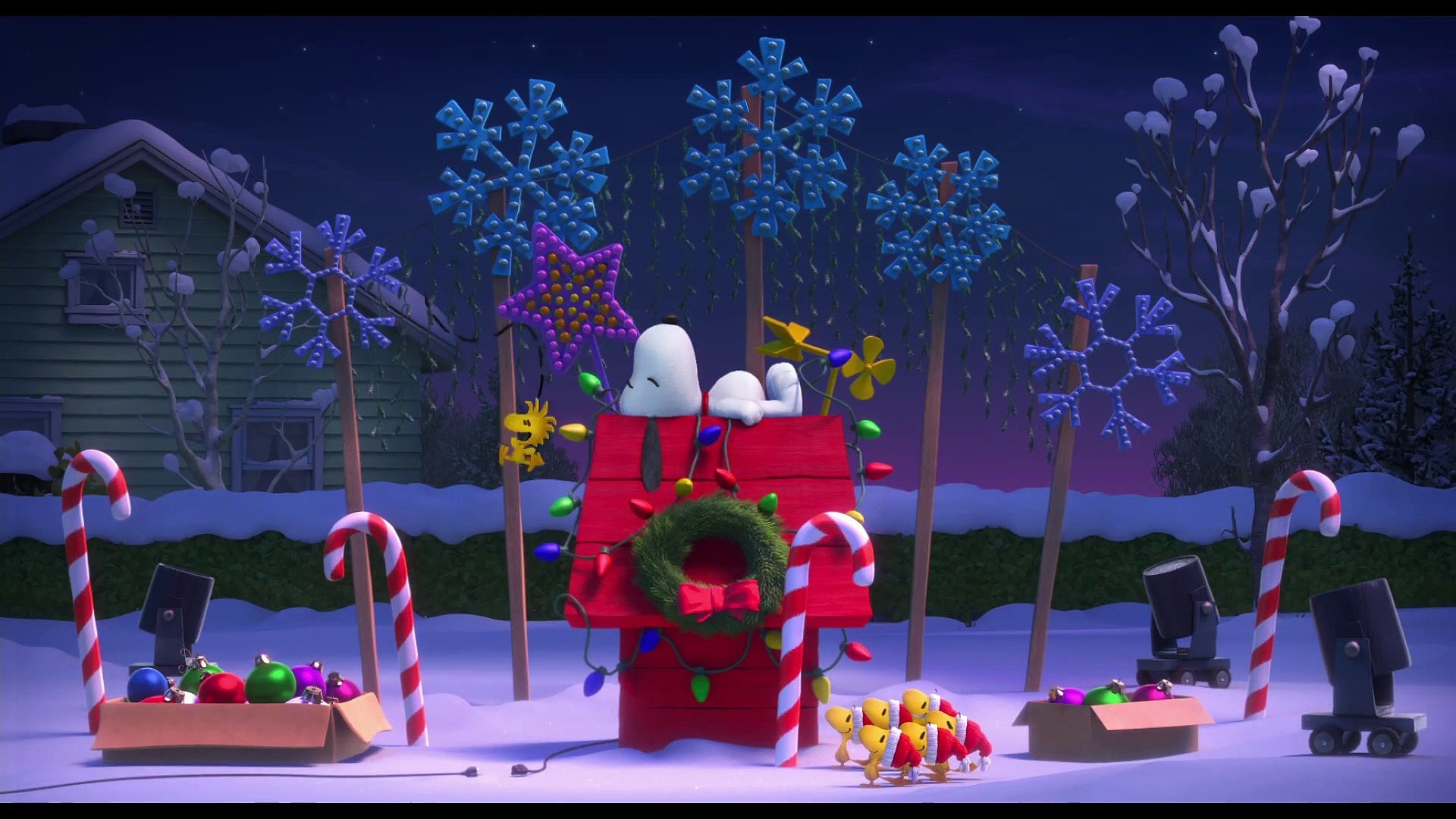 Snoopy Christmas Pictures Wallpapers