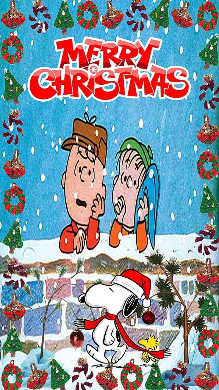 Snoopy Christmas For Iphone Wallpapers