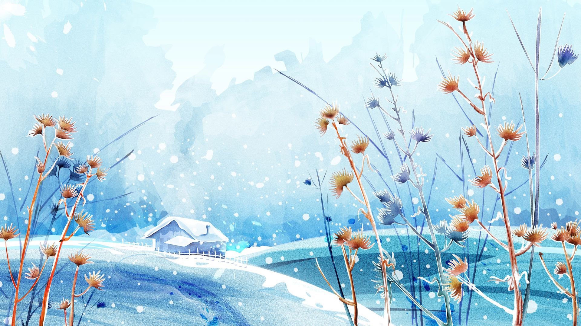 Snow Anime Wallpapers