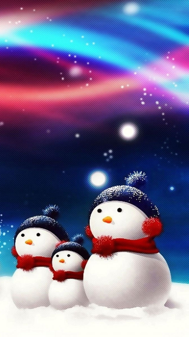 Snow Christmas Iphone Wallpapers