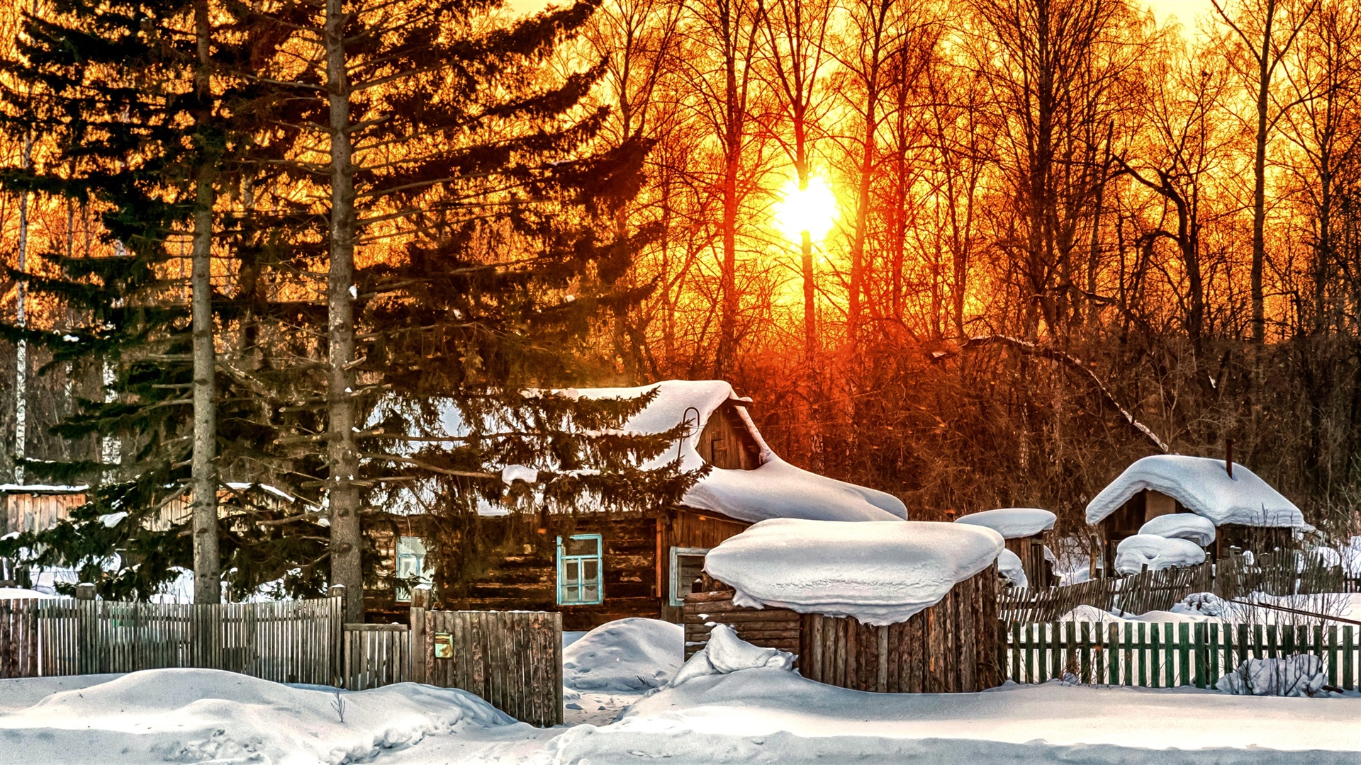 Snow Home Wallpapers