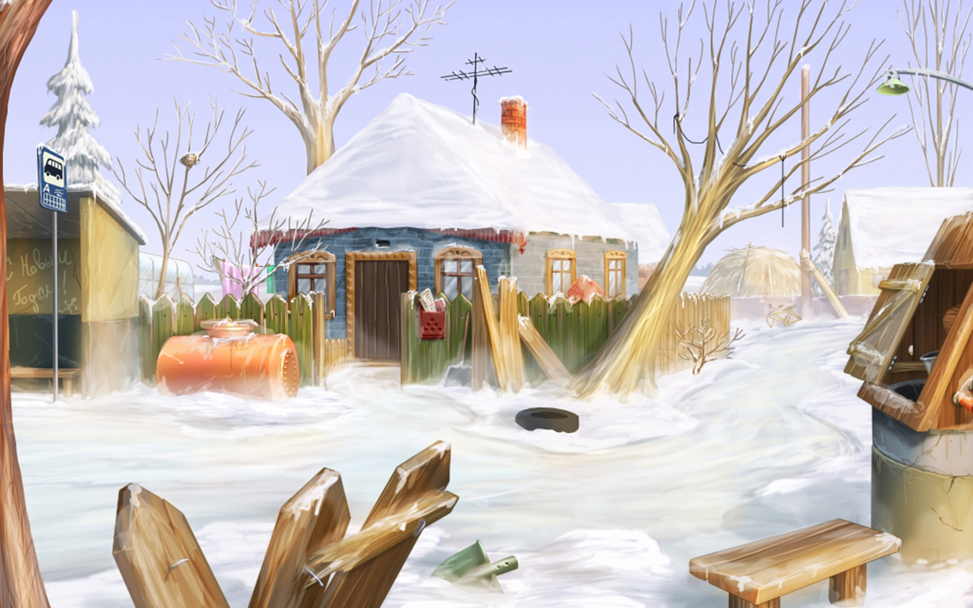 Snow Home Wallpapers