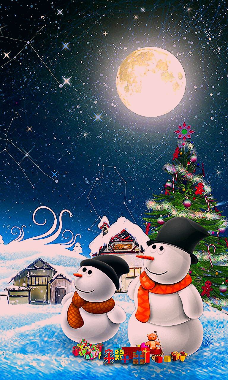 Snowman Phone Wallpapers