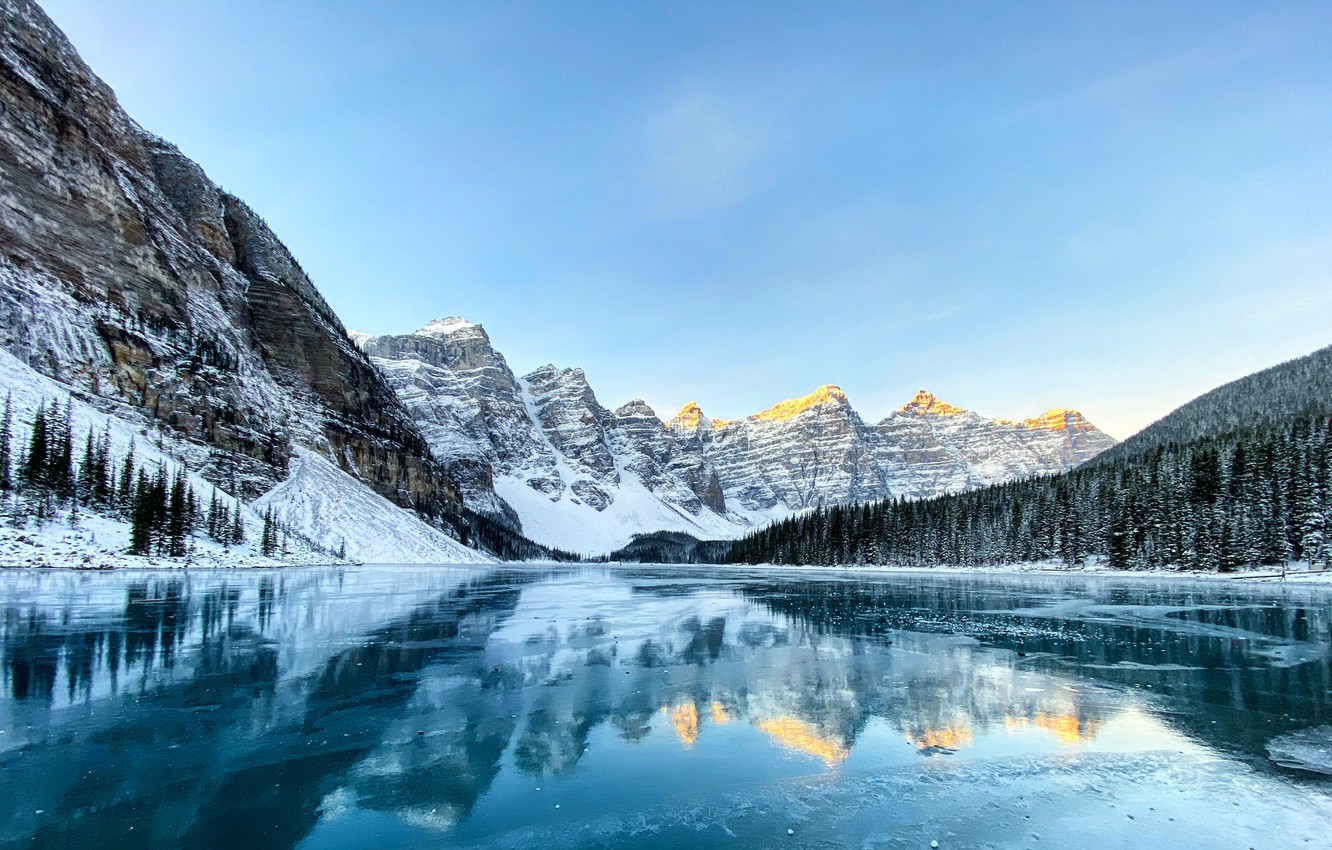 Snowy Mountains Lakes Wallpapers