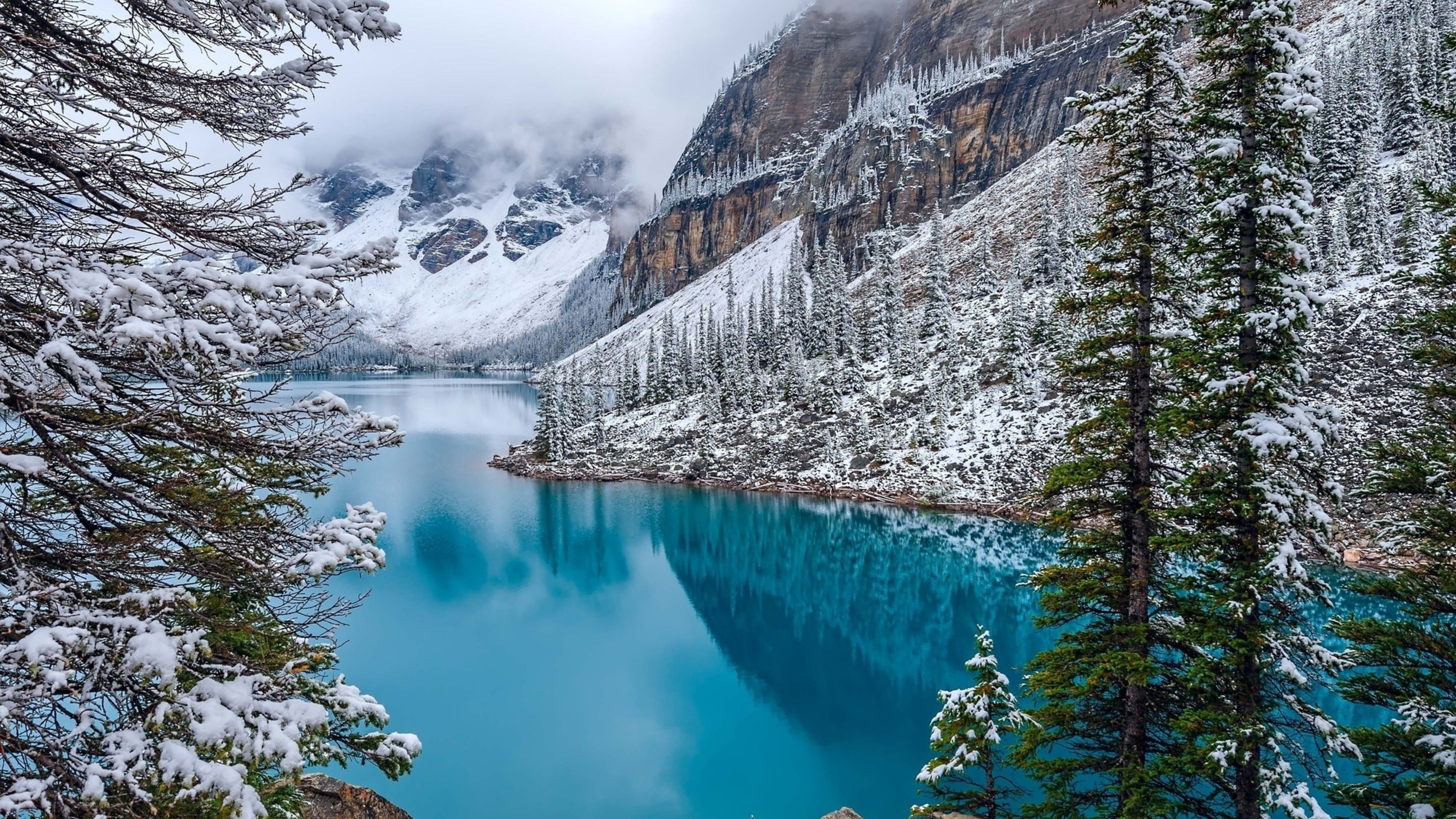 Snowy Mountains Lakes Wallpapers