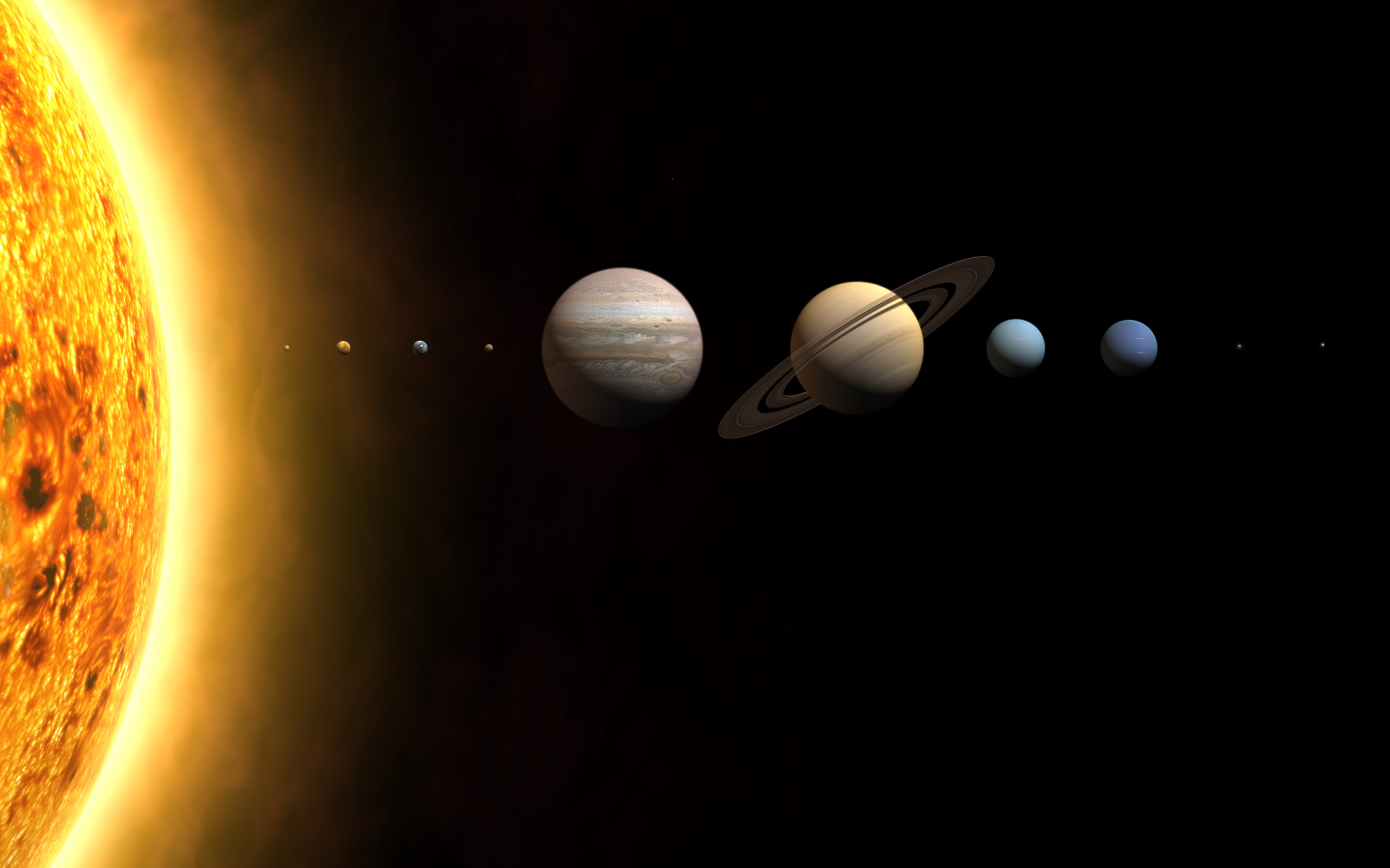 Solar System 4K Wallpapers