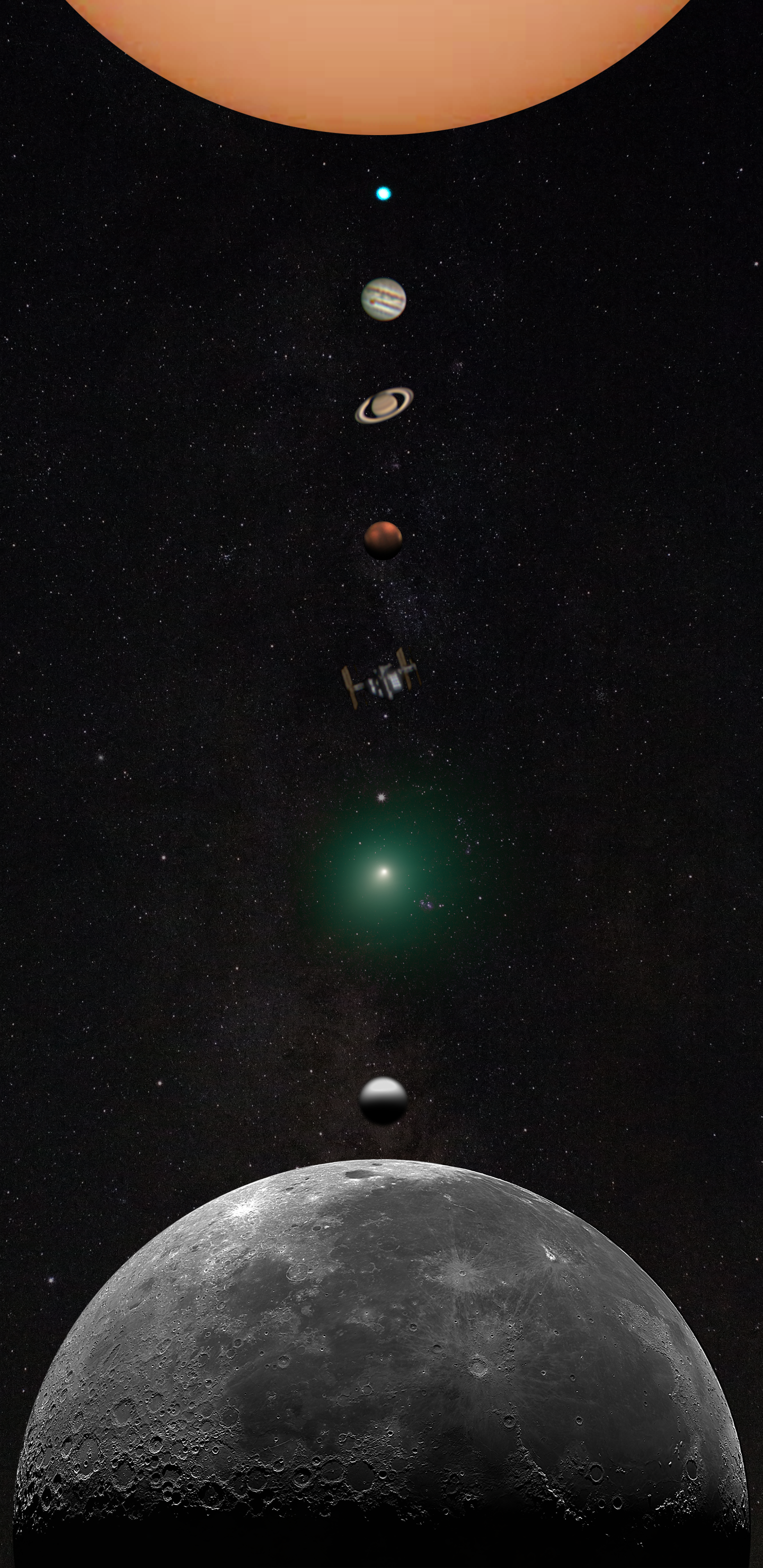 Solar System Phone Wallpapers