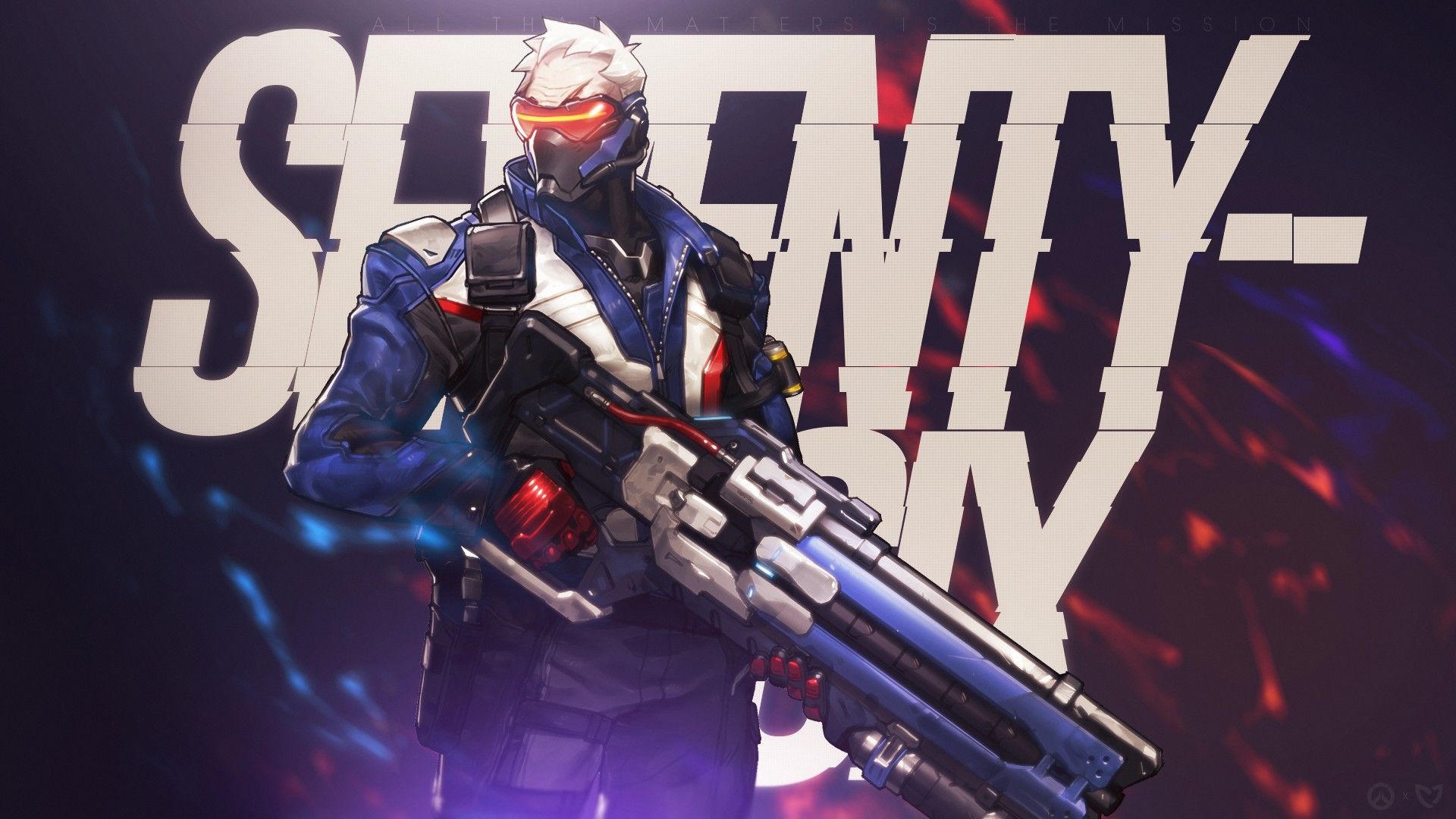 Soldier 76 1920X1080 Wallpapers