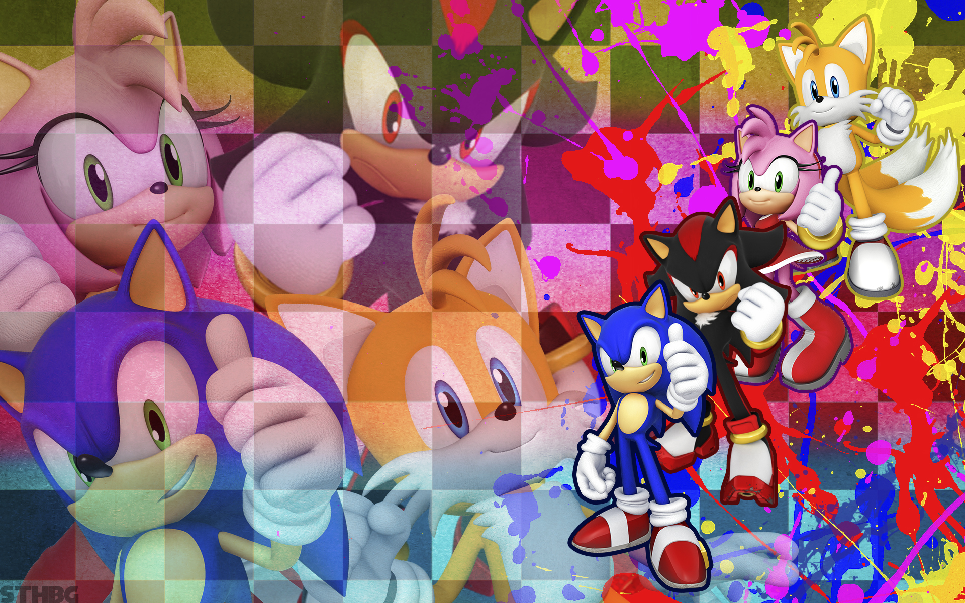 Sonic And Amy Pictures Wallpapers