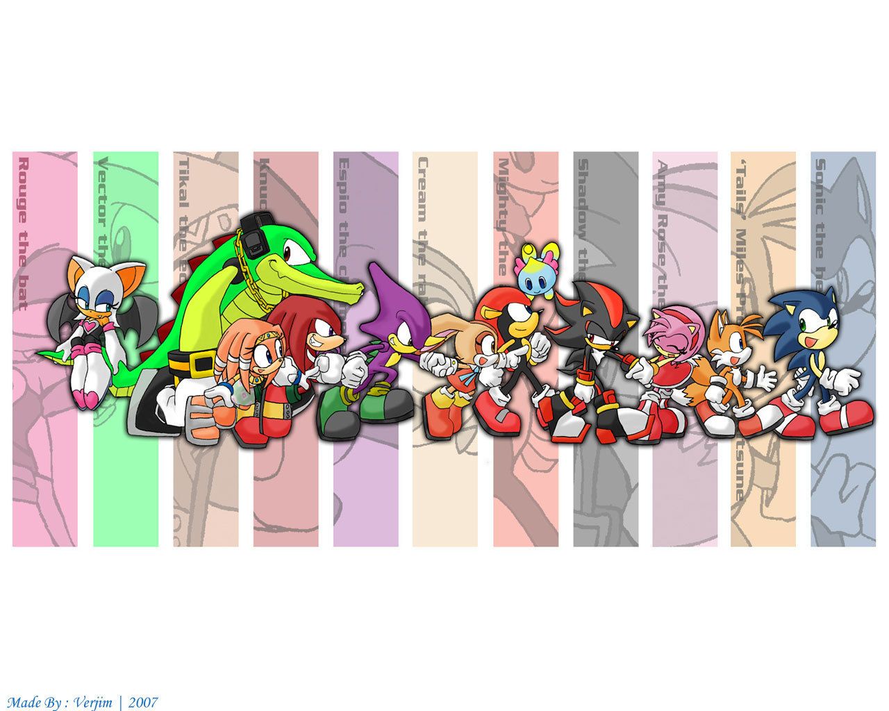 Sonic Characters Wallpapers