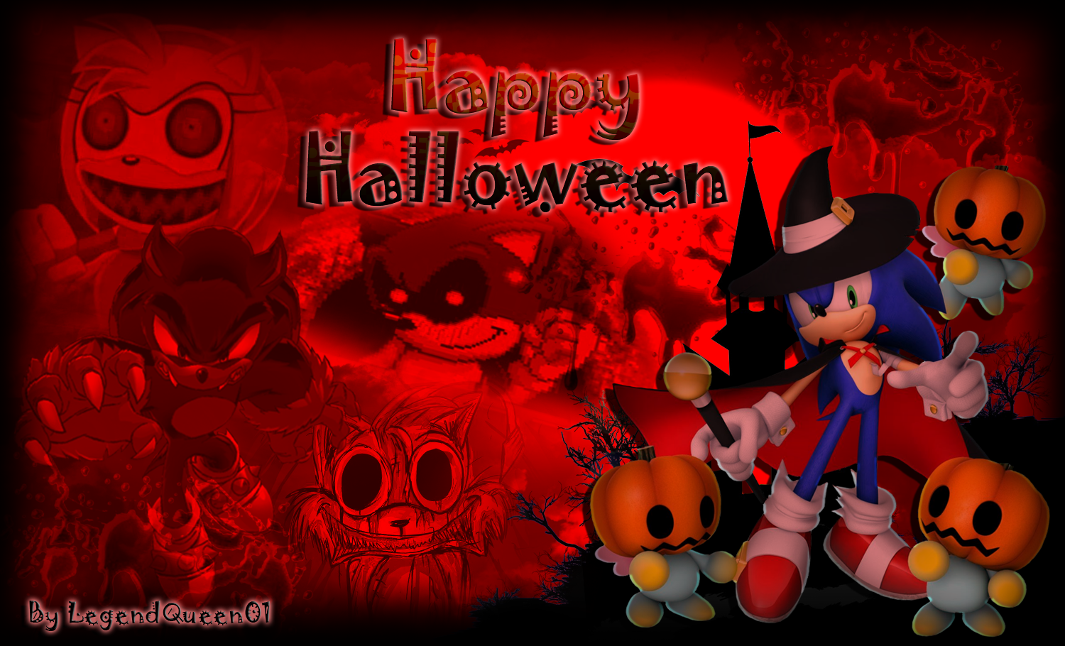 Sonic Halloween Wallpapers