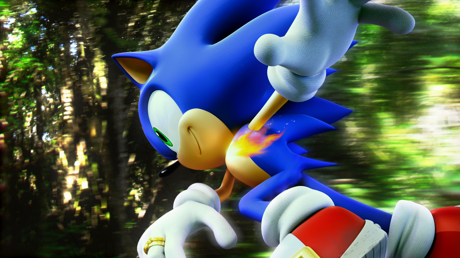 Sonic Running Pictures Wallpapers