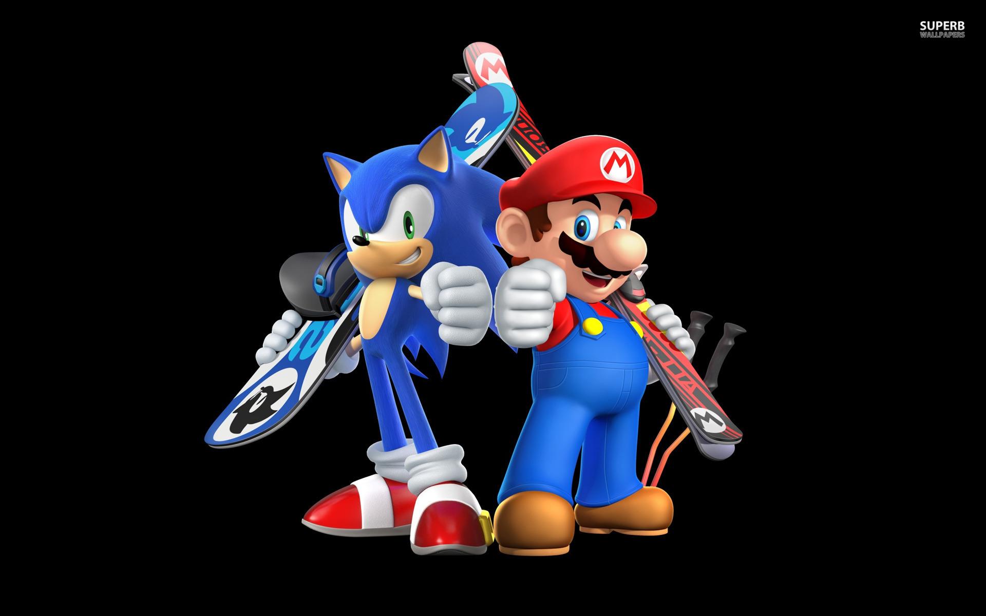 Sonic Vs Mario Wallpapers