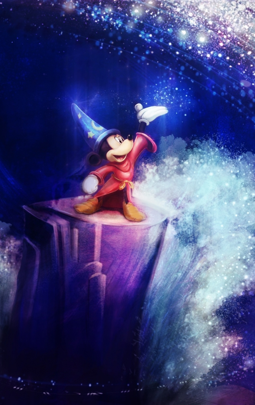 Sorcerer Mickey Iphone Wallpapers