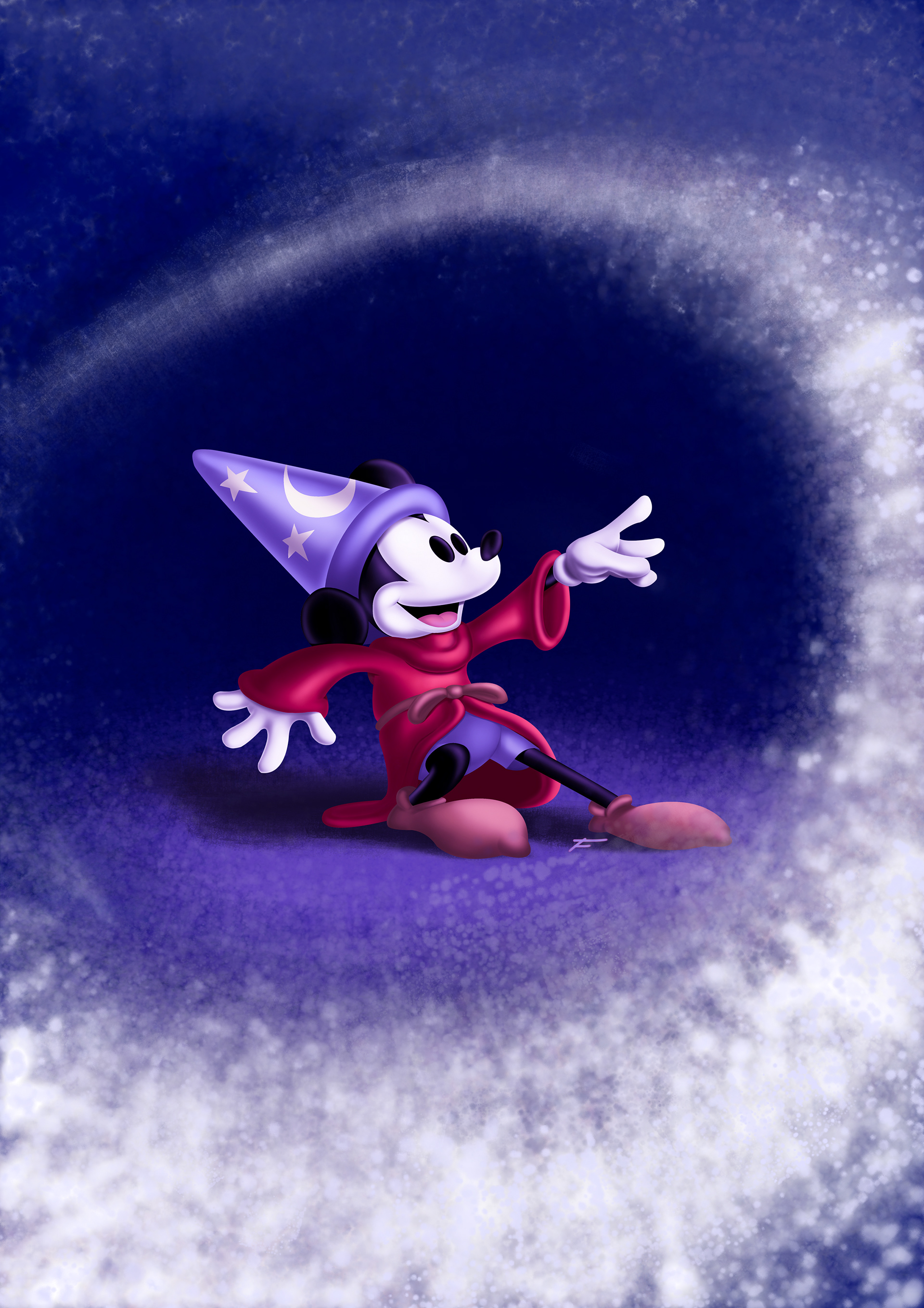 Sorcerer Mickey Iphone Wallpapers