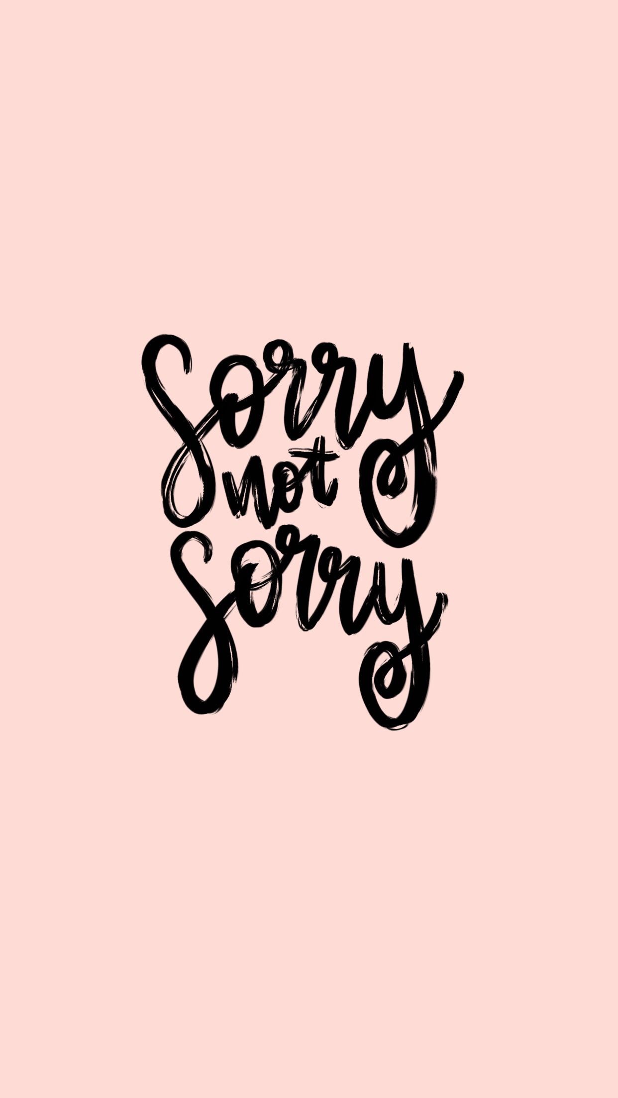 Sorry Wall Paper Wallpapers