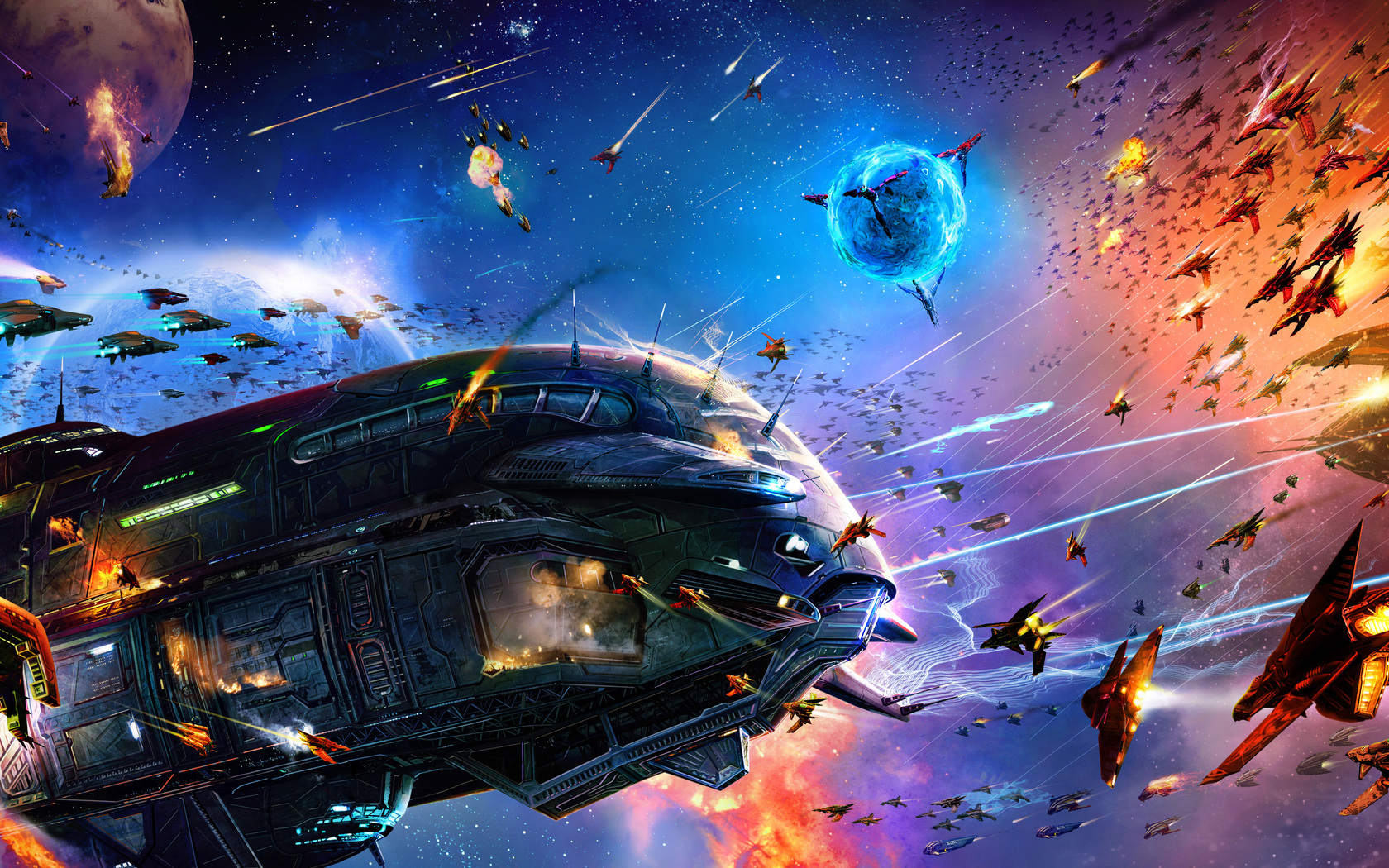 Space Battle Hd Wallpapers