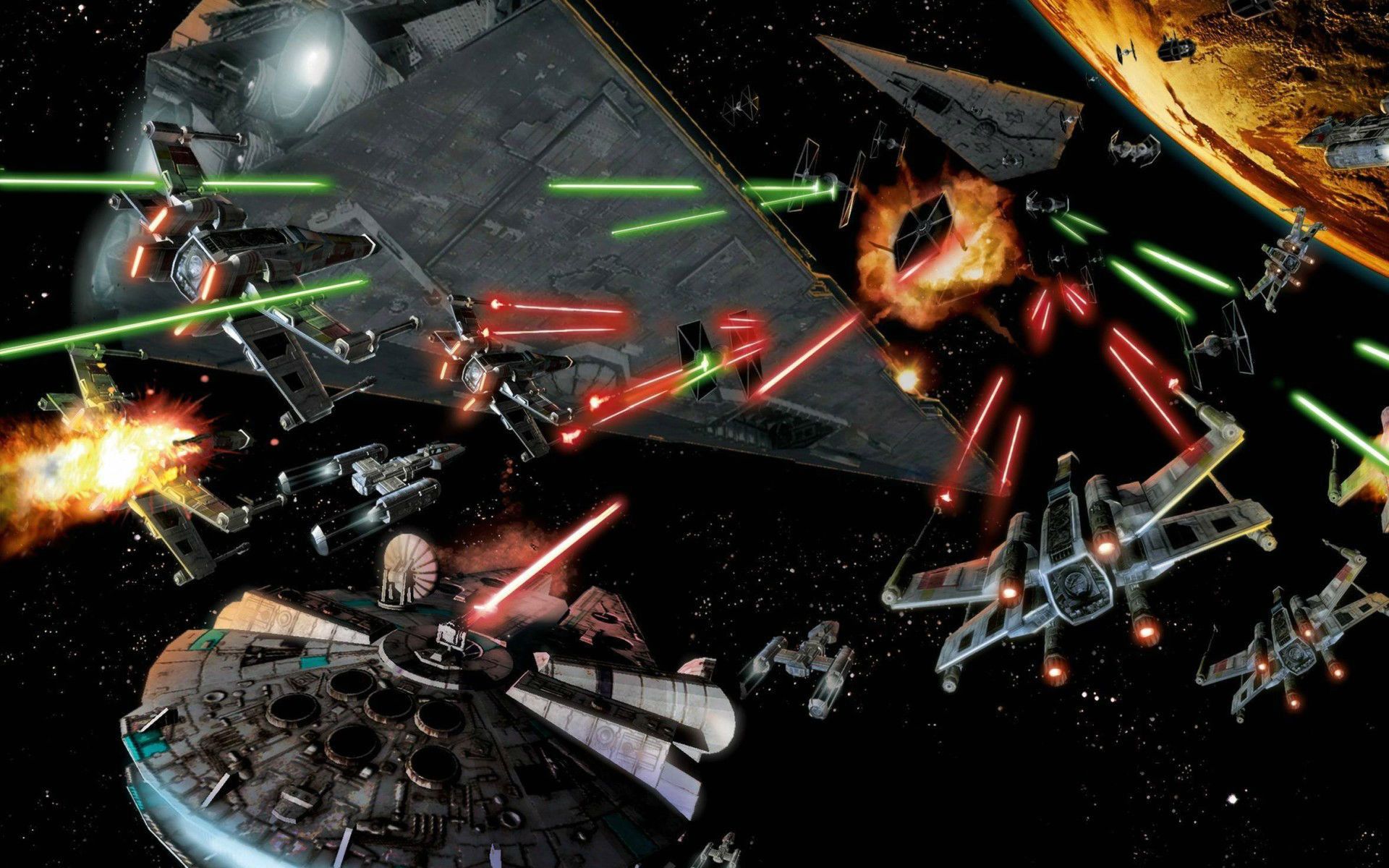 Space Battle Hd Wallpapers