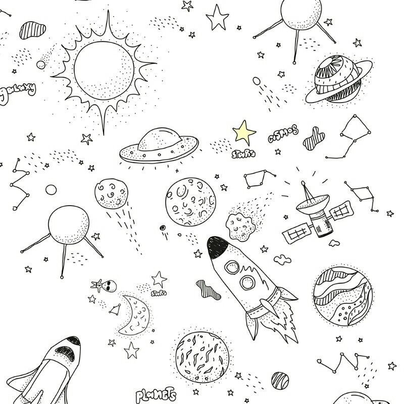 Space Drawing Wallpapers