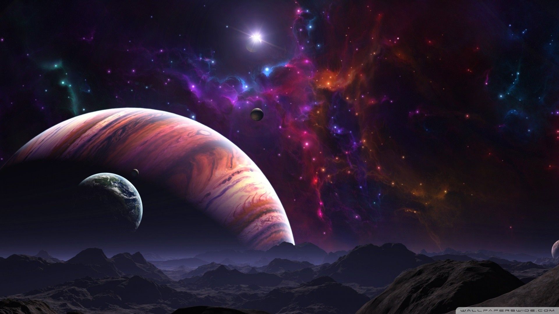 Space Landscape Wallpapers