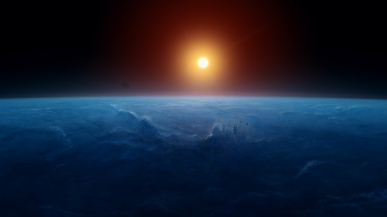 Space Sunset Wallpapers