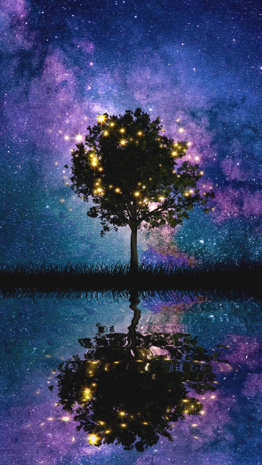 Space Tree Wallpapers